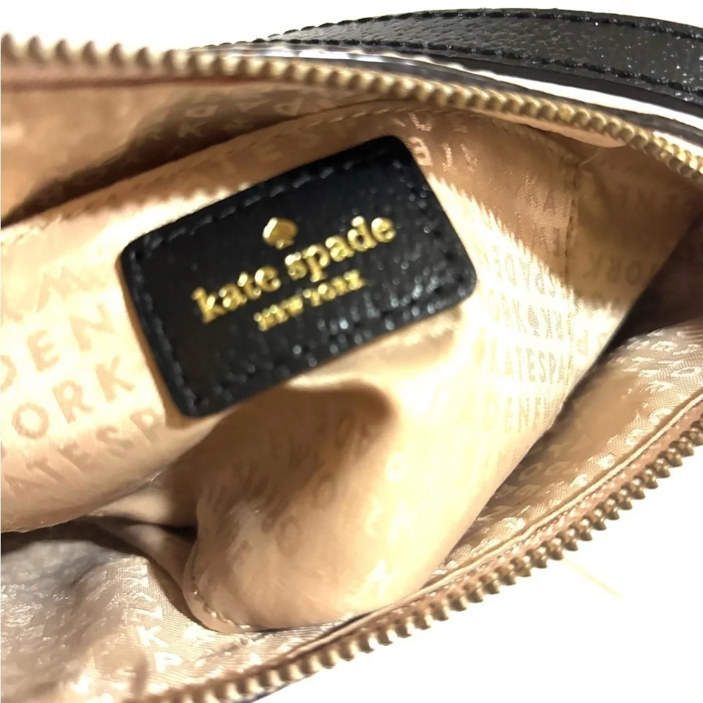 Kate Spade Elegant Black and Cream Crossbody